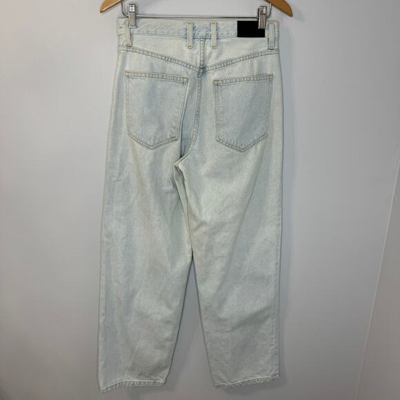 GOLDSIGN The Low Slung 90's Crop Jean High Rise Nichols Light Blue Sz. 26 - Picture 4 of 11